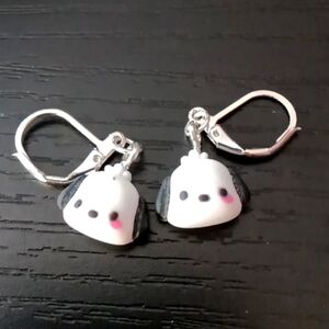 NEW Pochacco Resin Drop Earrings